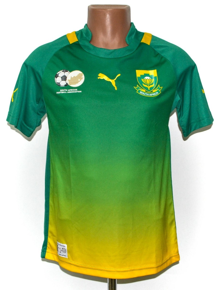 PUMA 南アフリカ代表 サッカーユニフォーム 2012 2013 SOUTH AFRICA NATIONAL TEAM 2012/2013 FOOTBALL SHIRT PUMA SIZE S
