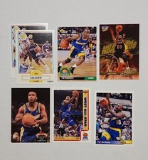 (40) Tim Hardaway lot 1990 Fleer Stadium Club Upper Deck Golden State Miami