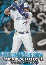 2022 TOPPS SERIES 1 VLADIMIR GUERRERO JR. 1B BLUE JAYS WELCOME TO THE SHOW SP