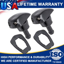 2 Adjustable Car Window Windshield Washer Spray Wiper Sprinkler Nozzle Universal