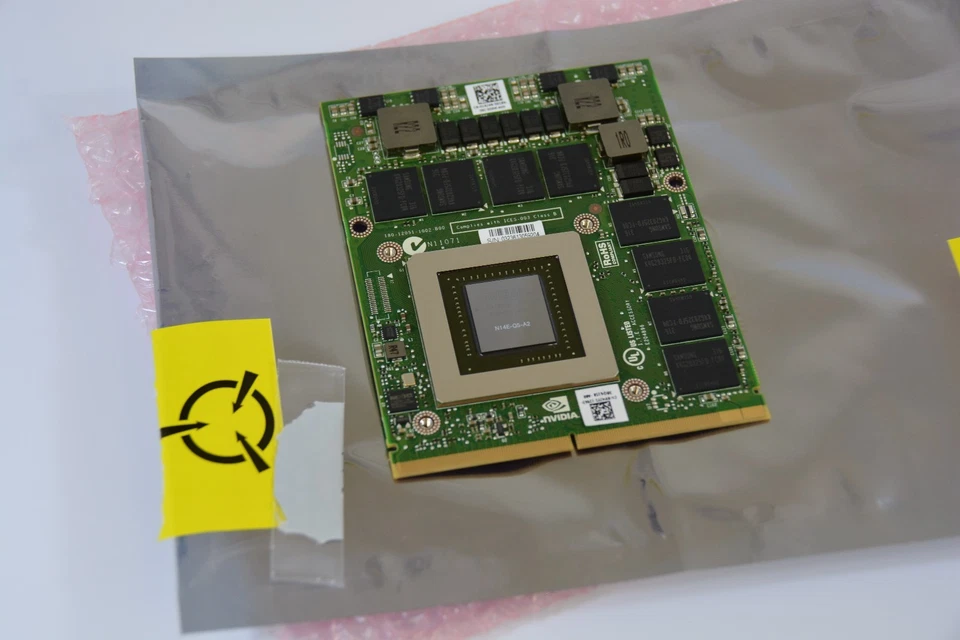 Dell VMJY1 1KJ4N NVIDIA Quadro K5000M 4GB GDDR5 MXM N14E-Q5-A2 Video Card GPU - Image 3 of 4