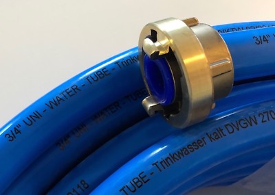 Trinkwasserschlauch GEKA Plus - Storz Kupplung 1/2'' - 3/4'' 25m - 50m KTW-A DVGW 