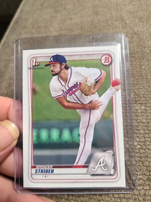 20' Spencer Strider **1st BOWMAN** #BD-20 BRAVES **NM+**