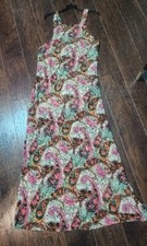 Show Me Your Mumu Billy Paisley Maxi Floral  Dress  Size M NWT Multicolor 