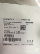 1PC New Siemens QBM3020-1D QBM30201D Difference Pressure Sensor In Box Brand