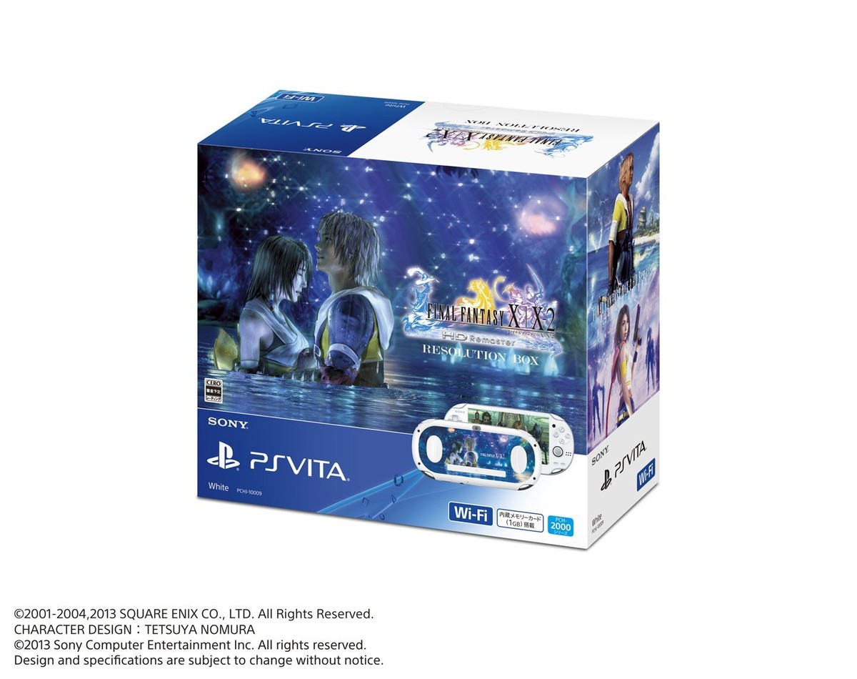 PS Vita FINAL FANTASY X/X2 HD Remaster RESOLUTION BOX PSV 