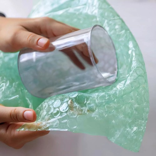 500mm x 50m - Bio Degradable Bubble Wrap Packaging Green Eco Friendly - UK made - Picture 3 of 3