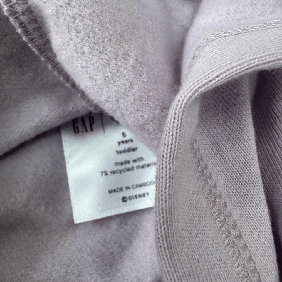 Vestido con Capucha Gap Disney Mickey Mouse y Minnie Mouse Talla 5 Nuevo con Etiquetas Foto 3 de 4