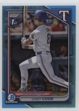 2024 Bowman Draft Chrome Sky Blue Refractor Casey Cook #BDC-66 0wl1