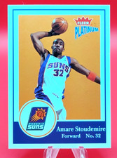 2003-04 Fleer Platinum Basketball #31 Amare Stoudemire (Suns)