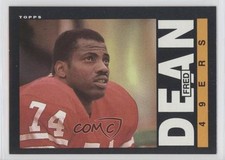 1985 Topps Fred Dean #153 HOF 0c6