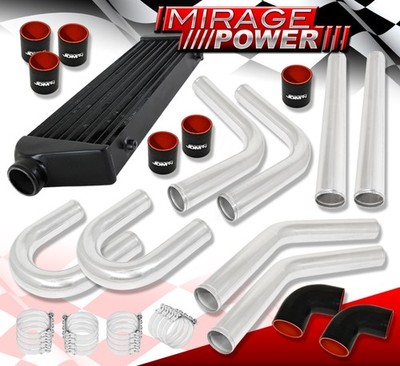 2.5'' X8 Pcs Piping Kit + Coupler + T-Bolt Clamps+ Tube & Fin Turbo Intercooler