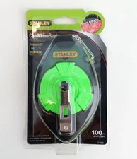 Stanley 47-466 100-ft Plastic Chalk Reel