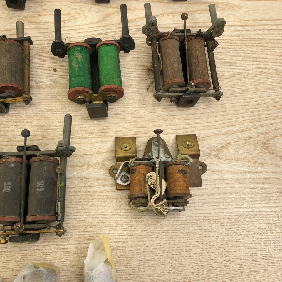 Western Electric Line Ringer Lot of 30 Western Electric etc. Telephone Ringer Bell Coils ...