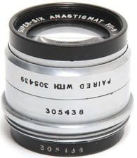 Dallmeyer Super Six 1.9/38mm Anastigmat for full frame 24x36mm