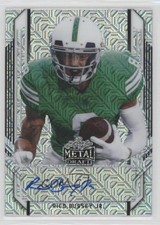 2021 Leaf Metal Draft Portrait Silver Mojo 5/30 Rico Bussey Jr #PA-RBJ Auto nd3