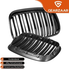 Sport K�hlergrill Ersatz f�r BMW E70 E71 E72 Glanz Schwarz Satz Paar L+R Schwarz