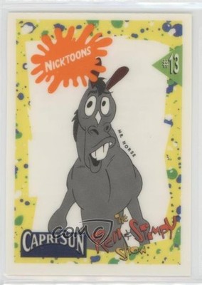 1992 Capri Sun Nicktoons Decals Mr Horse #13 8d2
