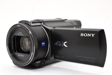 Sony Handycam FDR-AX55 Black 4K Camcorder Video Camera 20x Zoom Japanese Exc  