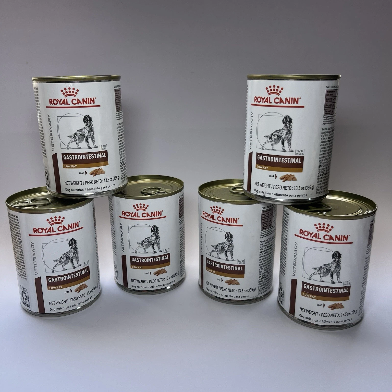 Royal Canin Gastro-Intestinal Low Fat Loaf Can Dog Food Case 6 Cans Jul/22/2027
Opens in a new windo