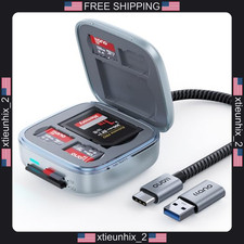 USB C SD Micro SD Card Reader 4.0 UHS-II High-Speed Portable Holder