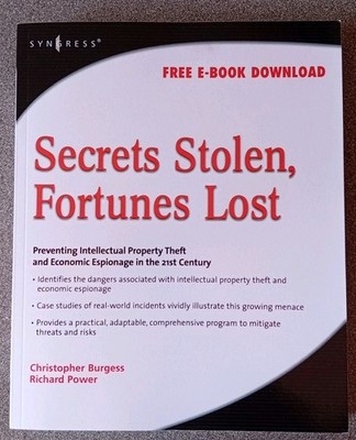 Secrets Stolen, Fortunes Lost: Preventing Intel, Burgess,#