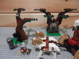 LEGO 7188 Kingdoms Castle King's Carriage Ambush With Minifigures & Instructions