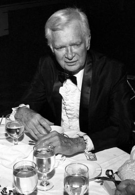 Buddy Ebsen Easter Seal Black White Ball Hyatt Regency Hotel Calif- Old Photo