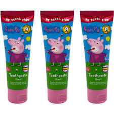 Peppa Pig Children’s Bubblegum Toothpaste 75ml - 3 Pack 35.07 per litre