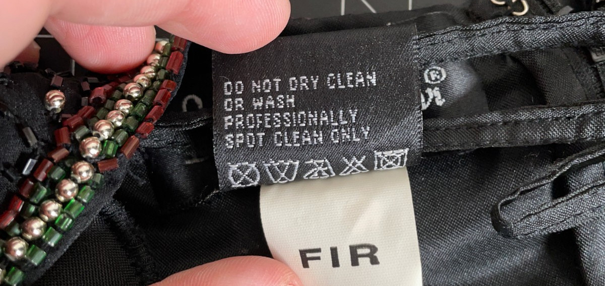 Laurence Kazar Beaded Sequin Top Women's Large Black Poinsettia Silk Holiday