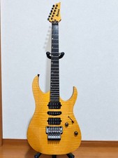 Ibanez J.Custom RG Series Electric Guitar Natural With Hard Case Untested