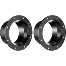 2Pack 4" Magnetic Hose Connector for Dust Collection System,with 8 Magnets,3804