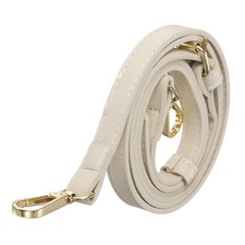 Leather Purse Straps 1Pcs - 51.2 Inch Adjustable Straps - Beige  Gold 