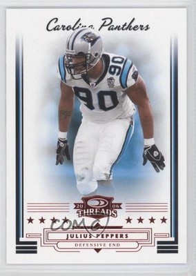 2006 Donruss Threads Retail Red 17/150 Julius Peppers #140 HOF 07uj