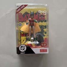 MCFARLANE DC DIRECT DICK GRAYSON ROBIN BATMAN 1 PAGE PUNCHERS RED PLATINUM