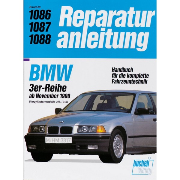 Bmw Typ E36 3Er-Reihe 316I, 318I 1990-2000 Reparaturhandbuch Bucheli Verlag-image