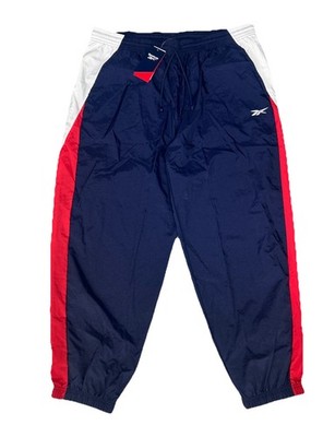 Reebok Women's Plus Vector Woven Track Pants - Vector Navy, size 2X /18-20W NWT
