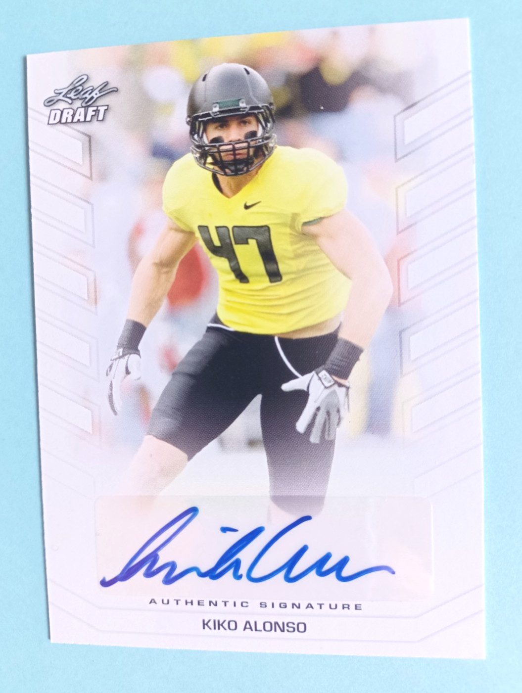 Kiko Alonso Leaf Draft Autographs #BAKA2 Base