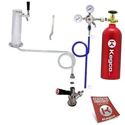 BF STCK-5T Standard Tower Kegerator Conversion with 5 lb Co2 Tank, Standard Kit