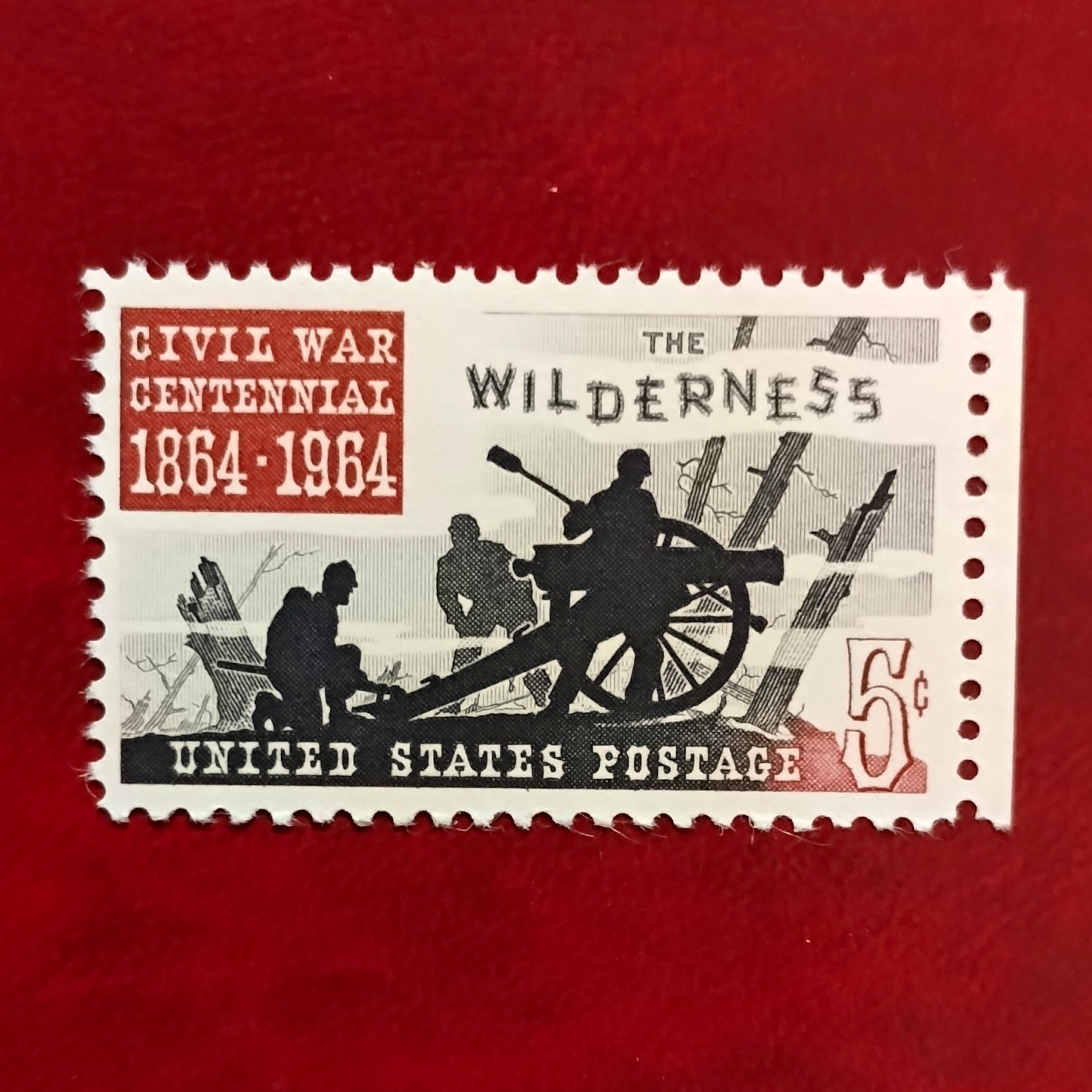US Civil War Centennial 1864-1964 5c 