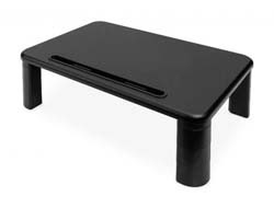 DIGITUS Ergonomic Monitor Riser Laptop Stand Black DA-90458 ...