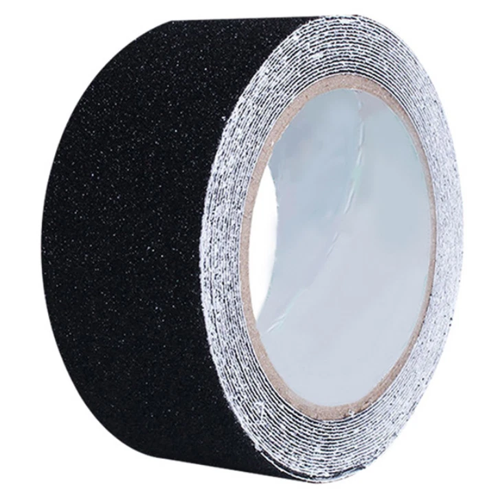 Anti Slip Non Skid High Traction Safety Grit Grip Tape Strips Self Adhesive Back image 2