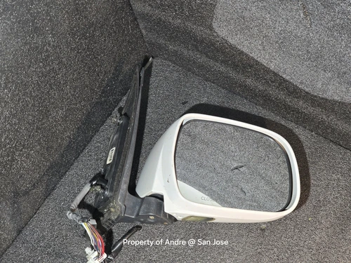 2006 07 08  TOYOTA SIENNA OEM Door Mirror Power Fold base MIRROR pass side