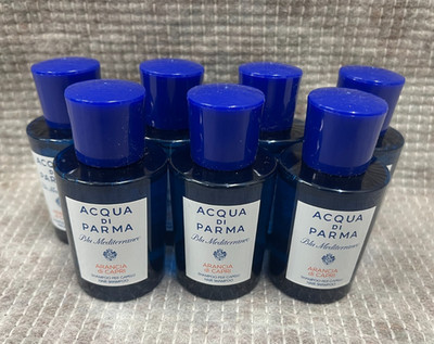 ACQUA DI PARMA BLU MEDITERRANEO 280ML Haarshampoo 7x40ml perfekte Reisegröße