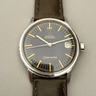 Vintage Omega Seamaster Automatic Ref. 166.002 Cal. 562 Black Dial Date Watch