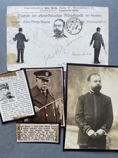 John Philip Sousa, American Composer, SIGNED postcard, Dresden, 1900