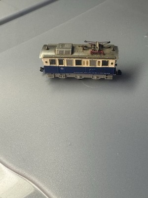 Fleischmann N scale model train electric locomotive ELB 215 by Fleischmann