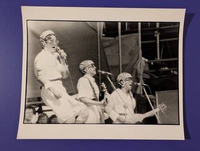 Devo, rare promotional press photo from the 70s