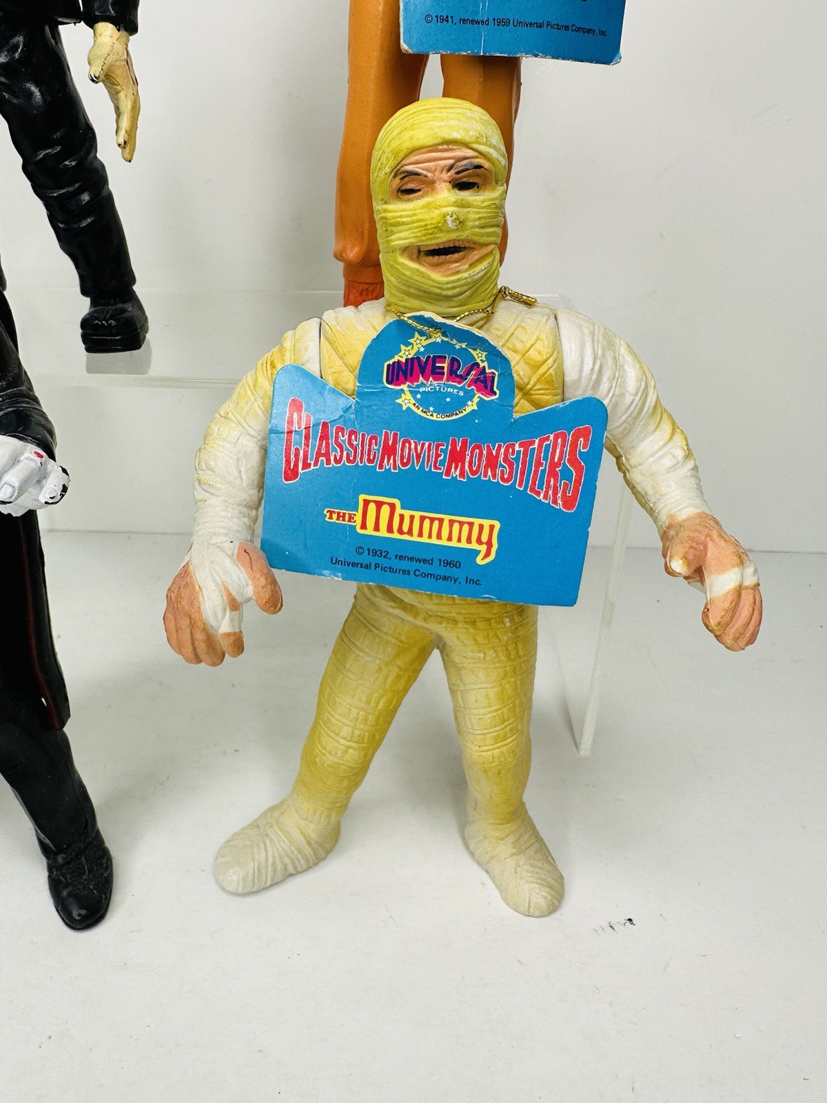 Vintage Imperial Universal Classic 8” Movie Monsters Set Of 4 figures 1986
