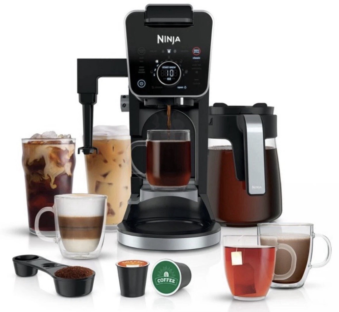 With K Cup Combo Dual Brew Pro Specialty System New